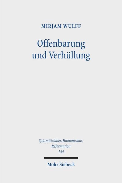 Produktbild: Offenbarung und Verh&uuml;llung