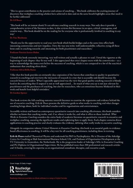 Produktbild: What Works in Executive Coaching