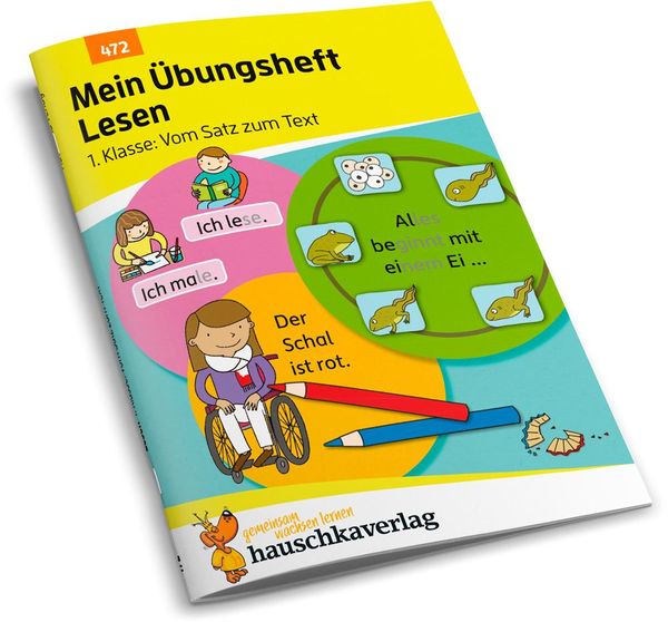 Produktbild: Mein &Uuml;bungsheft Lesen 1. Klasse - Vom Satz zum Text