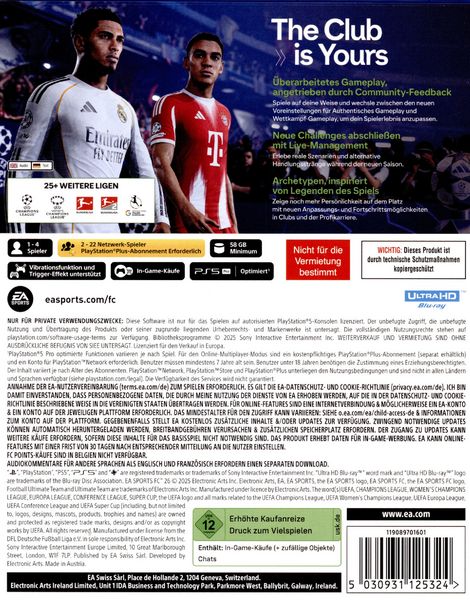 Produktbild: EA Sports FC 26
