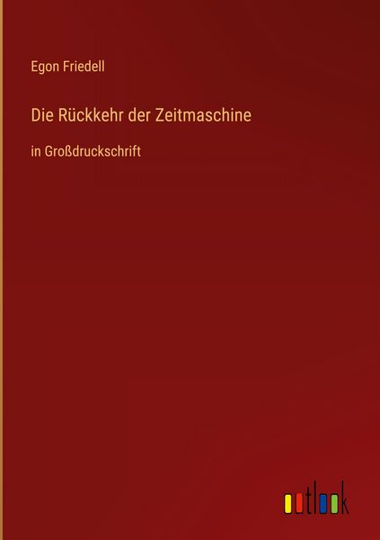 Produktbild: Die R&uuml;ckkehr der Zeitmaschine