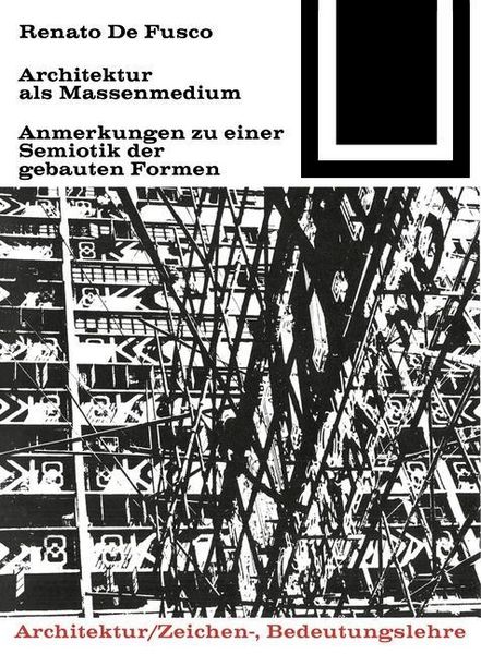 Produktbild: Architektur als Massenmedium