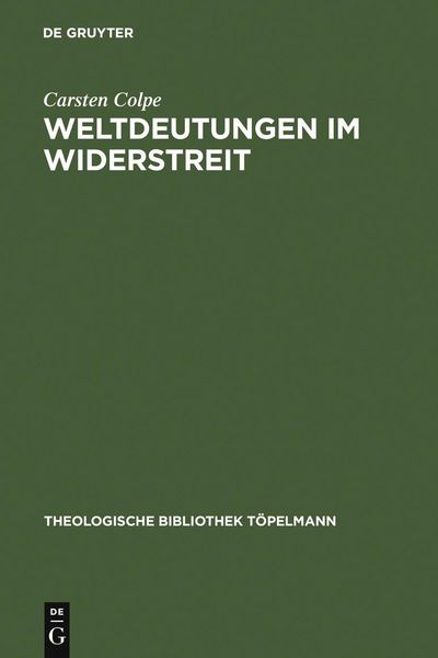 Produktbild: Weltdeutungen im Widerstreit