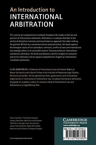 Produktbild: An Introduction to International Arbitration