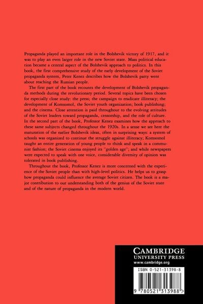Produktbild: The Birth of the Propaganda State