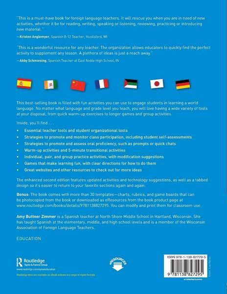 Produktbild: Activities, Games, and Assessment Strategies for the World Language Classroom