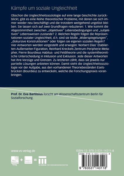 Produktbild: K&auml;mpfe um soziale Ungleichheit