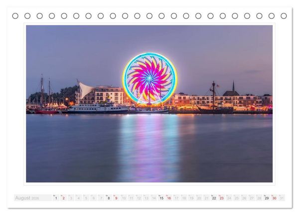 Produktbild: Eckernf&ouml;rder Impressionen (Tischkalender 2026 DIN A5 quer), CALVENDO Monatskalender