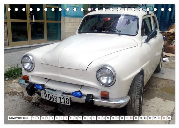 Produktbild: SIMCA ARONDE - Frankreichs Schwalbe (Tischkalender 2026 DIN A5 quer), CALVENDO Monatskalender
