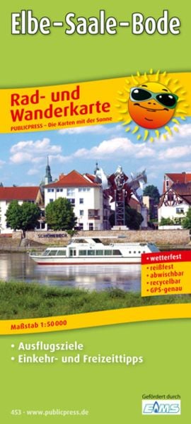 Rad- und Wanderkarte Elbe - Saale - Bode, Sonstige von , KOMPASS freytag und berndt, 978-3-89920-453-7