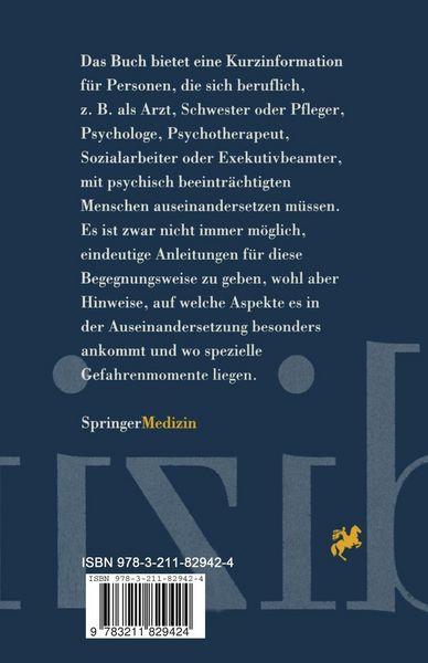 Produktbild: Der Erstkontakt mit psychisch kranken Menschen