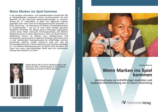 Wenn Marken ins Spiel kommen, Taschenbuch von Andrea Braune, AV Akademikerverlag, 9783639490428