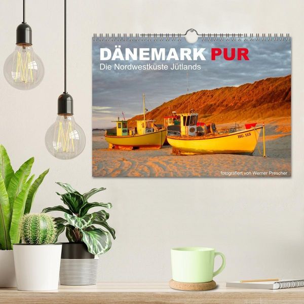 Produktbild: D&auml;nemark Pur (Wandkalender 2027 DIN A4 quer), CALVENDO Monatskalender