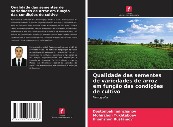 Produktbild: Qualidade das sementes de variedades de arroz em fun&ccedil;&atilde;o das condi&ccedil;&otilde;es de cultivo