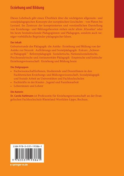 Erziehung und Bildung