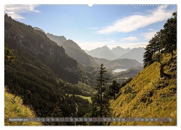 Produktbild: Ostallg&auml;u - Zwischen Aggenstein und Forggensee (hochwertiger Premium Wandkalender 2026 DIN A2 quer), Kunstdruck in Hochglanz