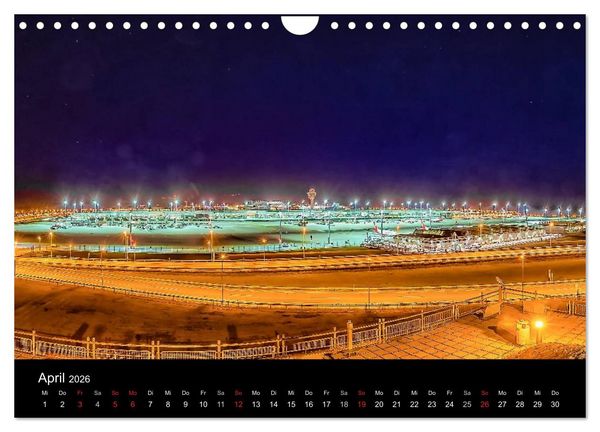 Produktbild: M&uuml;nchen bei Nacht (Wandkalender 2026 DIN A4 quer), CALVENDO Monatskalender