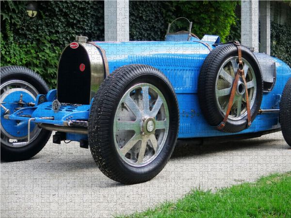Produktbild: CALVENDO Puzzle Bugatti 51 - Sieger Monte Carlo 1933 | 1000 Teile Lege-Gr&ouml;&szlig;e 64x48cm Foto-Puzzle f&uuml;r gl&uuml;ckliche Stunden