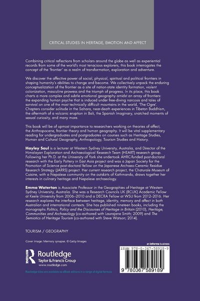 Produktbild: Affective Geographies of Transformation, Exploration and Adventure
