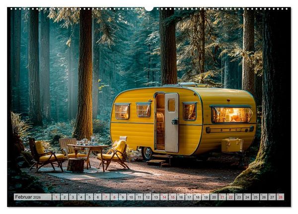 Produktbild: Caravanesque (hochwertiger Premium Wandkalender 2026 DIN A2 quer), Kunstdruck in Hochglanz