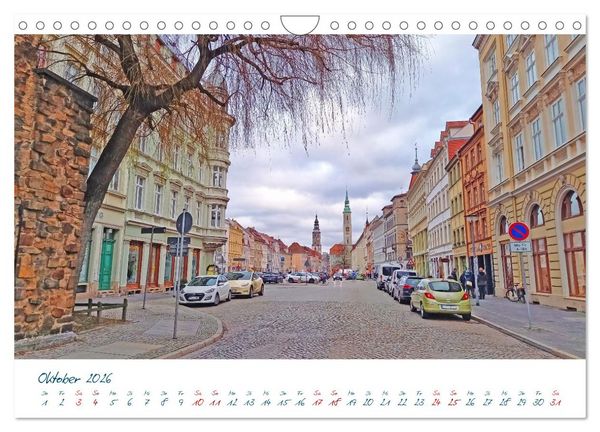Produktbild: G&ouml;rlitz /Zgorzelec &ndash; &Uuml;ber die Nei&szlig;e nach Polen und zur&uuml;ck (Wandkalender 2026 DIN A4 quer), CALVENDO Monatskalender