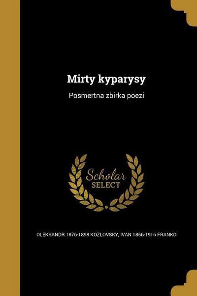 Produktbild: Mirty kyparysy