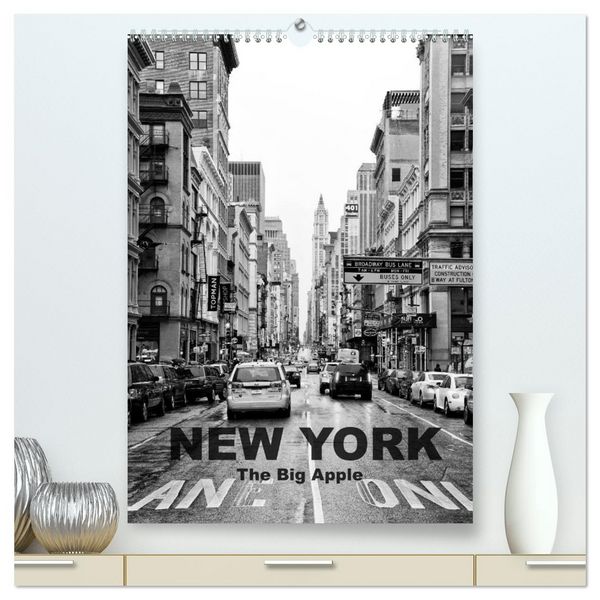 Produktbild: New York - The Big Apple (hochwertiger Premium Wandkalender 2026 DIN A2 hoch), Kunstdruck in Hochglanz