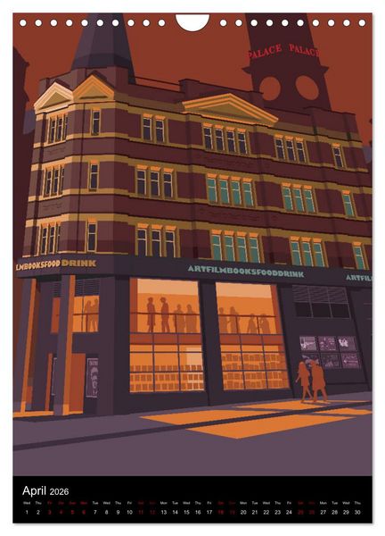 Produktbild: Manchester, Homage to a Great City. (Wall Calendar 2026 DIN A4 portrait), CALVENDO 12 Month Wall Calendar