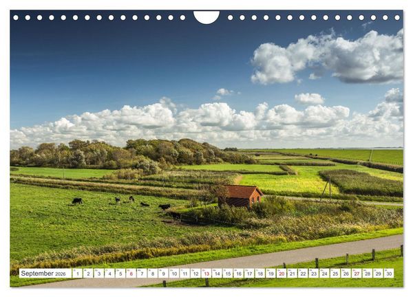 Produktbild: Schleswig-Holstein (Wandkalender 2026 DIN A4 quer), CALVENDO Monatskalender