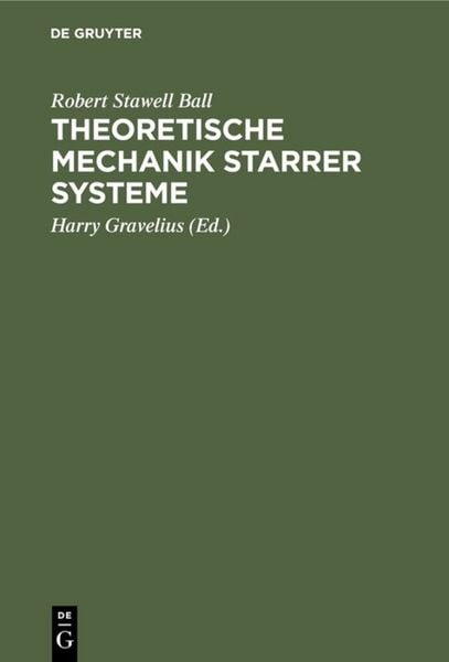 Produktbild: Theoretische Mechanik starrer Systeme