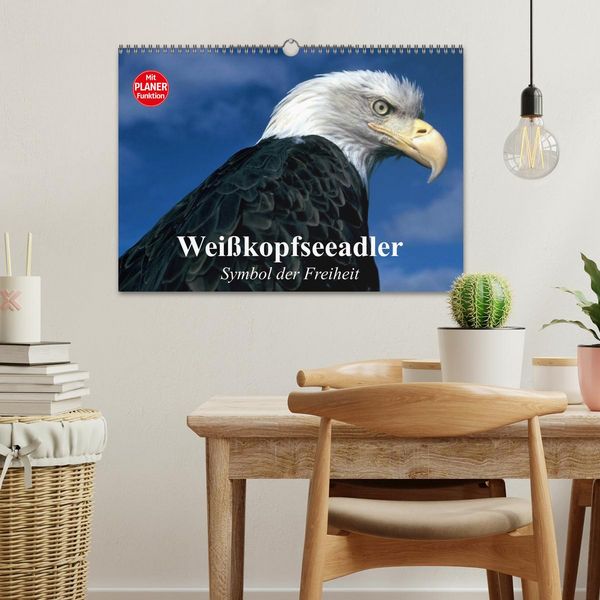 Produktbild: Wei&szlig;kopfseeadler. Symbol der Freiheit (Wandkalender 2026 DIN A3 quer), CALVENDO Monatskalender