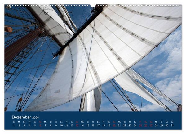 Produktbild: Segelregatta (Wandkalender 2026 DIN A2 quer), CALVENDO Monatskalender