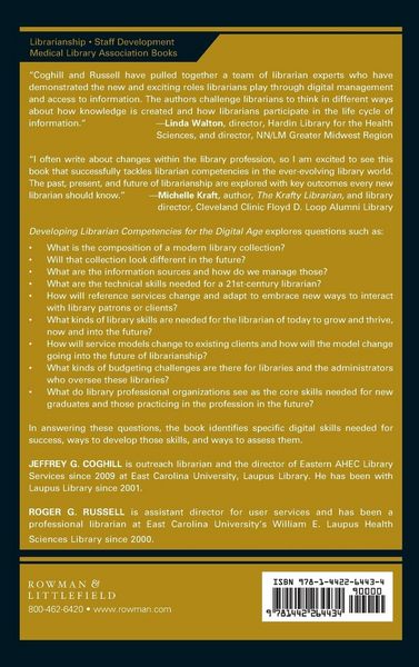 Produktbild: Developing Librarian Competencies for the Digital Age