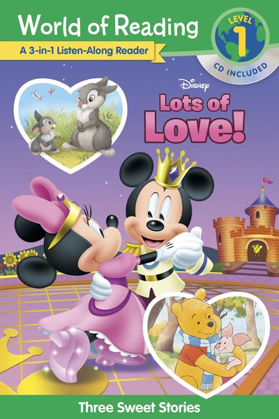 Produktbild: World of Reading: Disney's Lots of Love Collection 3-In-1 Listen Along Reader-Level 1