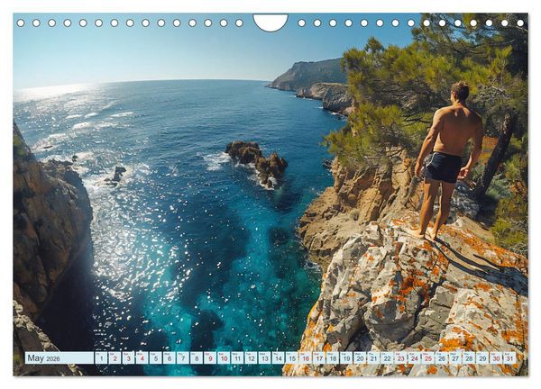 Produktbild: Epic Adrenaline Moments (Wall Calendar 2026 DIN A4 landscape), CALVENDO 12 Month Wall Calendar