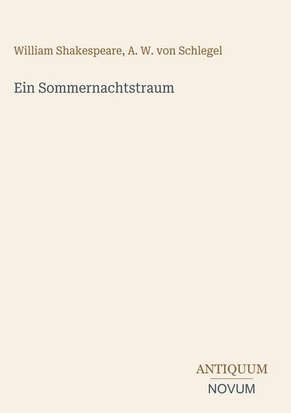 Produktbild: Ein Sommernachtstraum
