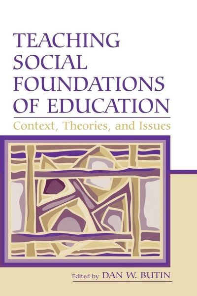 Produktbild: Teaching Social Foundations of Education