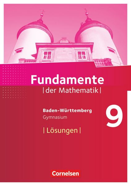 Produktbild: Fundamente der Mathematik - Baden-W&uuml;rttemberg ab 2015 - 9. Schuljahr