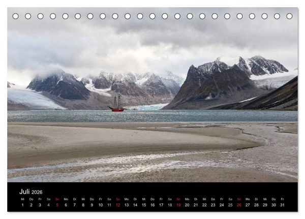 Produktbild: TRAUMZIEL ARKTIS, Impressionen vom Rand der Welt (Tischkalender 2026 DIN A5 quer), CALVENDO Monatskalender