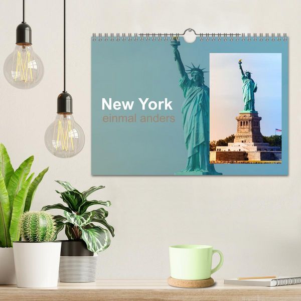 Produktbild: New York - einmal anders (Wandkalender 2026 DIN A4 quer), CALVENDO Monatskalender