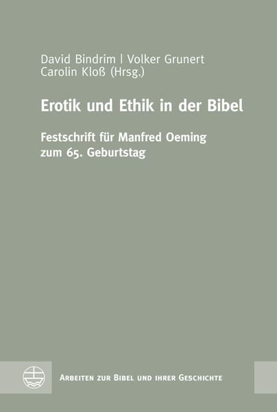 Produktbild: Erotik und Ethik in der Bibel