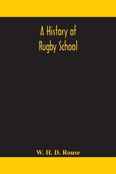 Produktbild: A History Of Rugby School