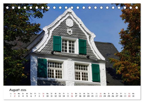 Produktbild: Haaner Bilderbogen 2026 (Tischkalender 2026 DIN A5 quer), CALVENDO Monatskalender