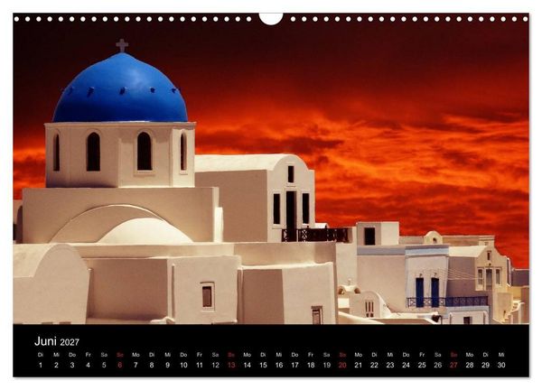 Produktbild: Traumziele in Europa (Wandkalender 2027 DIN A3 quer), CALVENDO Monatskalender