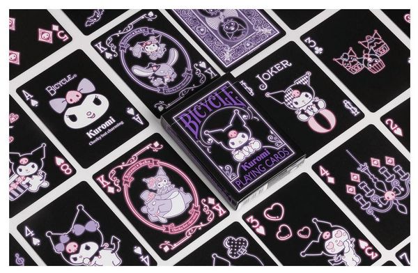 Produktbild: Bicycle Kuromi (Designer Spielkarten, Poker, Skat...)
