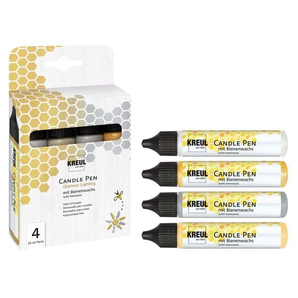 Produktbild: KREUL Candle Pen Glamour Lighting 4x29ml