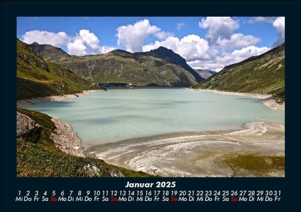 Produktbild: Bergige Welten 2025 Fotokalender DIN A5