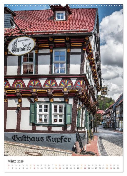 Produktbild: Stolberg im S&uuml;dharz (hochwertiger Premium Wandkalender 2026 DIN A2 hoch), Kunstdruck in Hochglanz