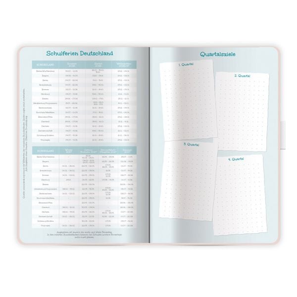 Produktbild: TR&Ouml;TSCH - Sch&uuml;lerkalender Specials mit Gummiband und Stifthalter Calm 26/27