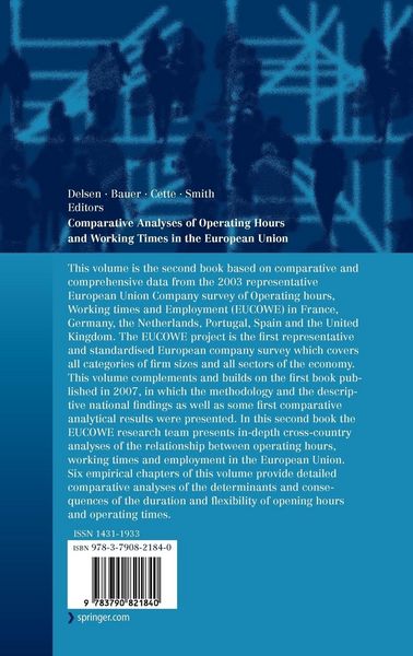 Produktbild: Comparative Analyses of Operating Hours and Working Times in the European Union